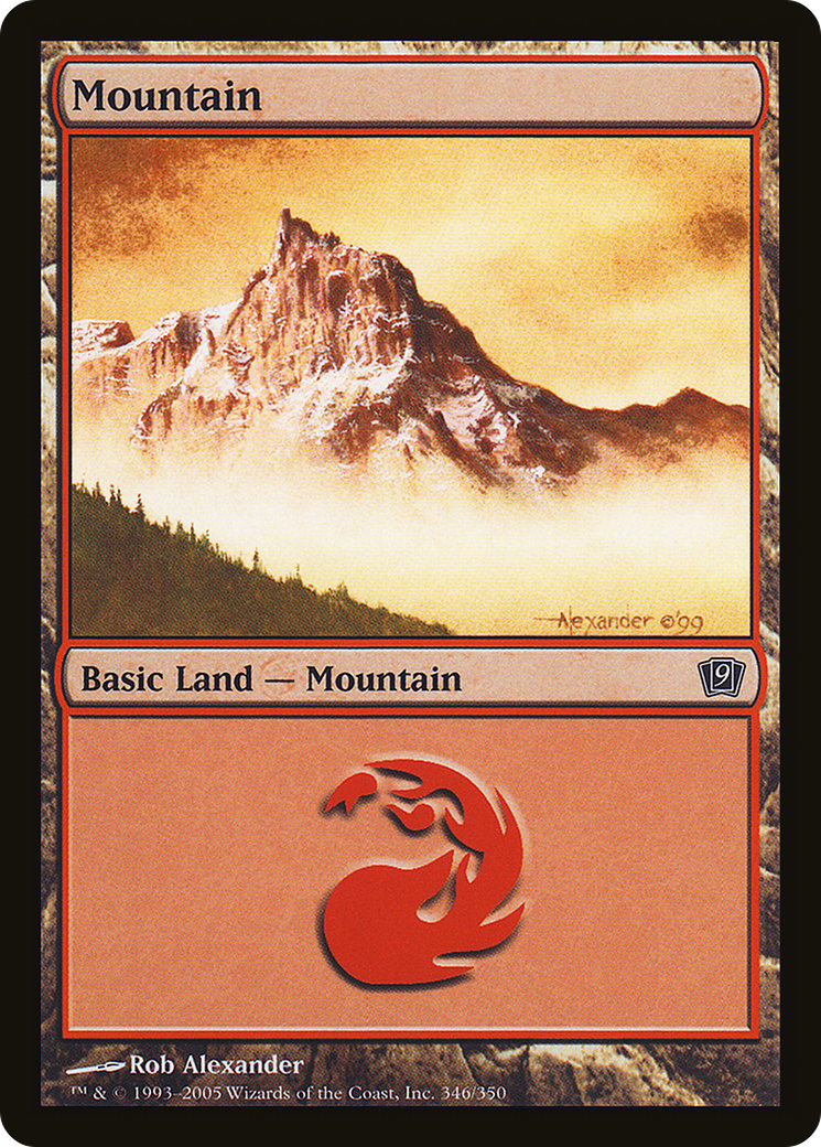 Mountain (346) [Ninth Edition]