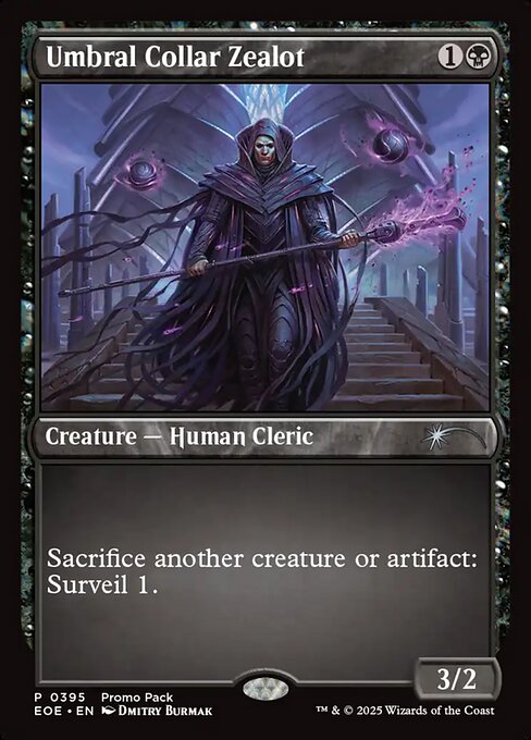 Umbral Collar Zealot (EOE 395) [Edge of Eternities]