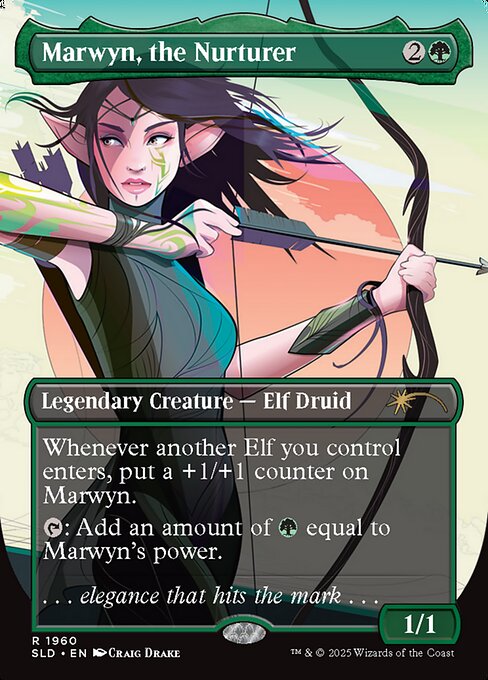 Marwyn, the Nurturer (SLD 1960) [Secret Lair Drop]