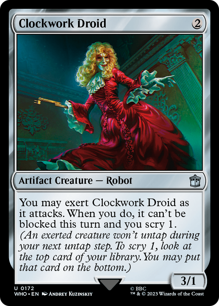 Clockwork Droid [Doctor Who]