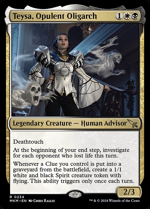 Teysa, Opulent Oligarch (MKM 234) [Murders at Karlov Manor]