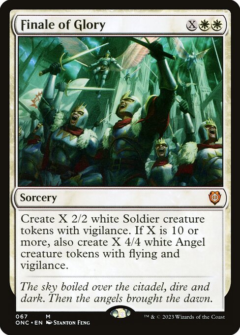 Finale of Glory (ONC 67) [Phyrexia: All Will Be One Commander]