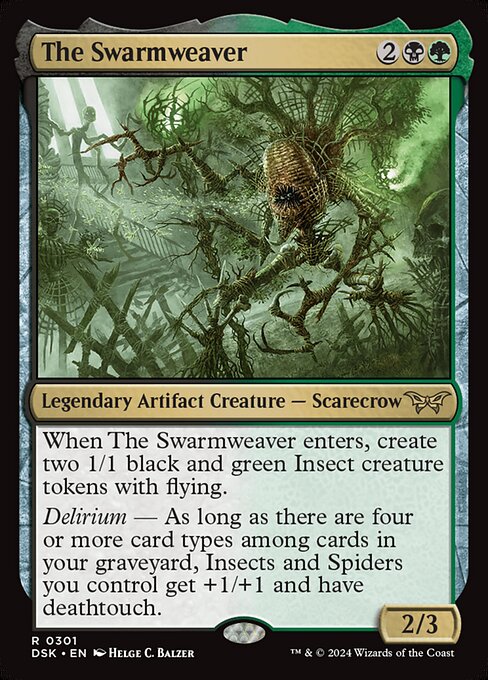 The Swarmweaver (DSK 301) [Duskmourn: House of Horror]