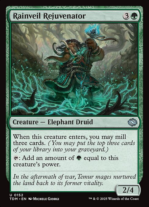 Rainveil Rejuvenator (TDM 152) [Tarkir: Dragonstorm]