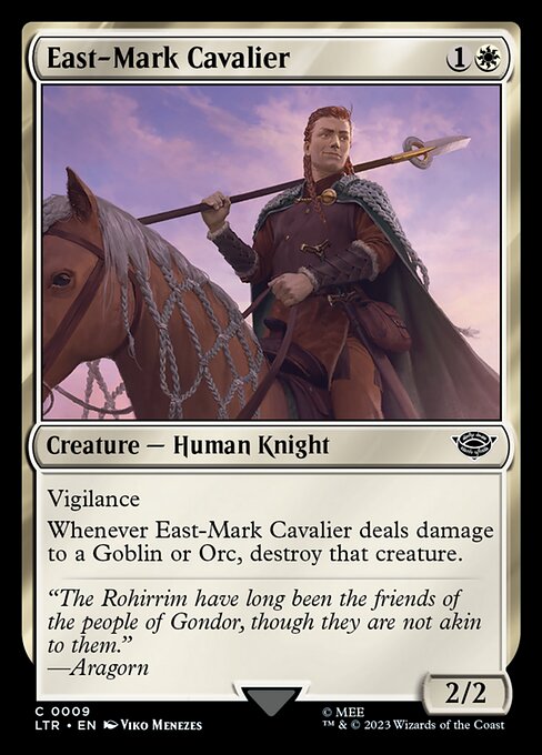 East-Mark Cavalier (LTR 9) [The Lord of the Rings: Tales of Middle-earth]
