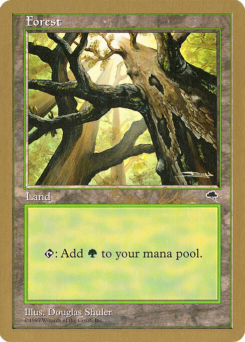 Forest (WC98 bs347) [World Championship Decks 1998]