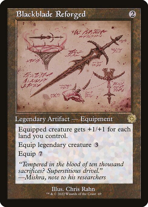 Blackblade Reforged (BRR 69) [The Brothers' War Retro Artifacts]