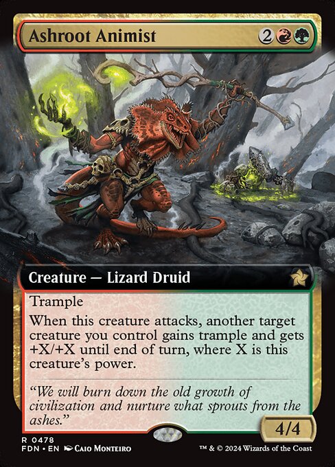 Ashroot Animist (FDN 478) [Foundations]