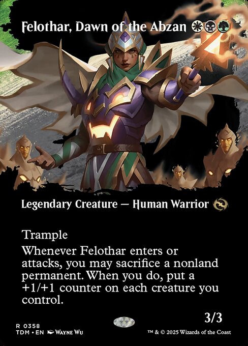 Felothar, Dawn of the Abzan (TDM 358) [Tarkir: Dragonstorm]