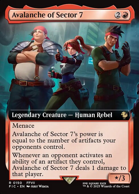 Avalanche of Sector 7 (FIC 150) [Final Fantasy Commander]