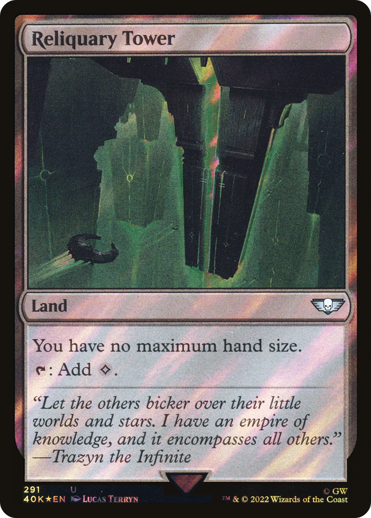 Reliquary Tower (Surge Foil) [Warhammer 40,000]