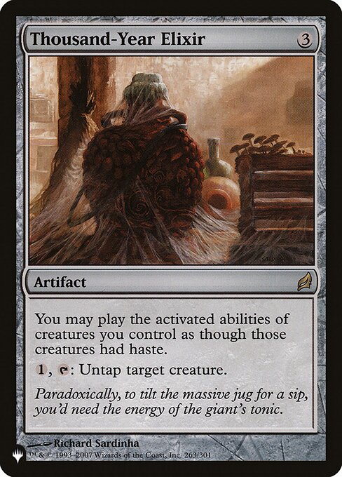 Thousand-Year Elixir (PLST LRW-263) [The List]
