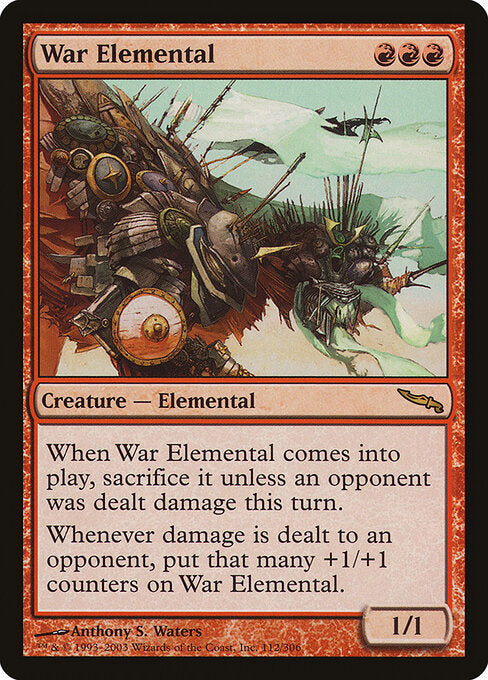 War Elemental (MRD 112) [Mirrodin]