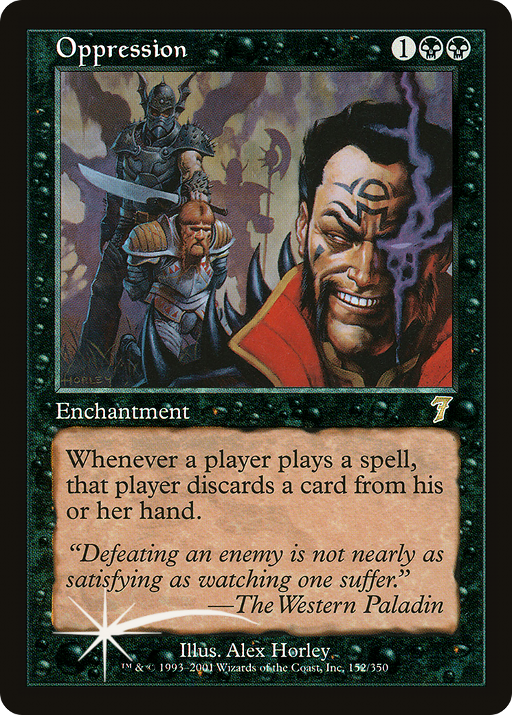 Oppression [Seventh Edition]