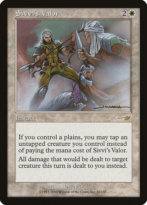 Sivvi's Valor (NEM 22) [Nemesis]