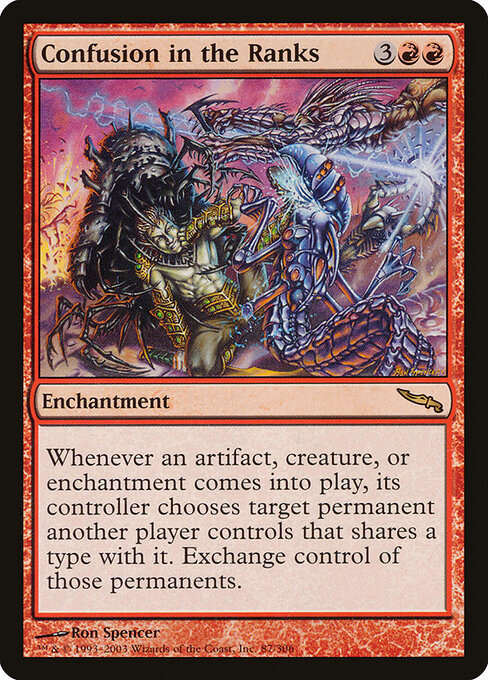 Confusion in the Ranks (MRD 87) [Mirrodin]