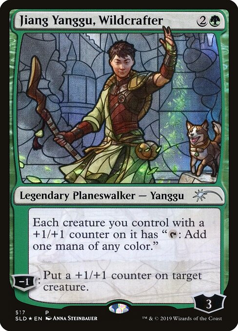 Jiang Yanggu, Wildcrafter (SLD 517) [Secret Lair Drop]
