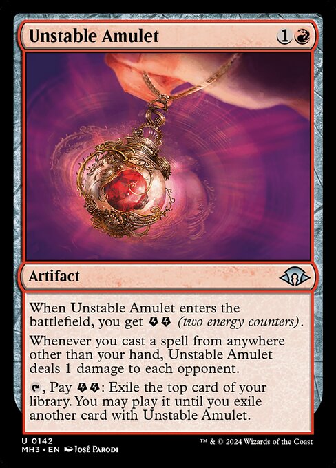 Unstable Amulet (MH3 142) [Modern Horizons 3]