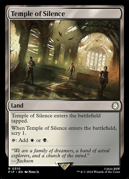 Temple of Silence (PIP 310) [Fallout]
