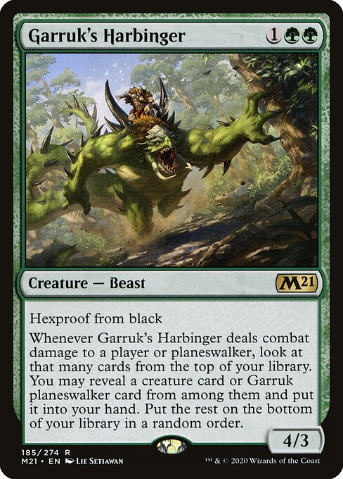 Garruk's Harbinger (M21 185) [Core Set 2021]