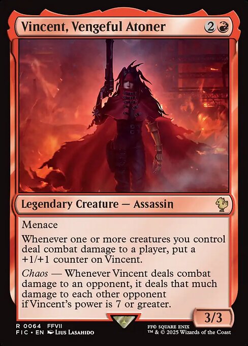 Vincent, Vengeful Atoner (FIC 64) [Final Fantasy Commander]
