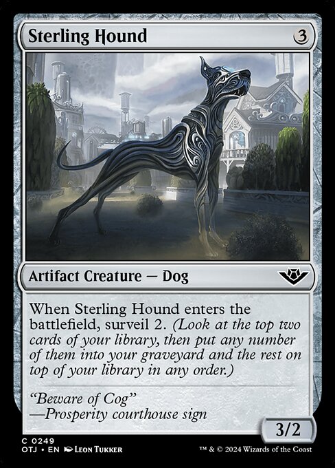 Sterling Hound (OTJ 249) [Outlaws of Thunder Junction]