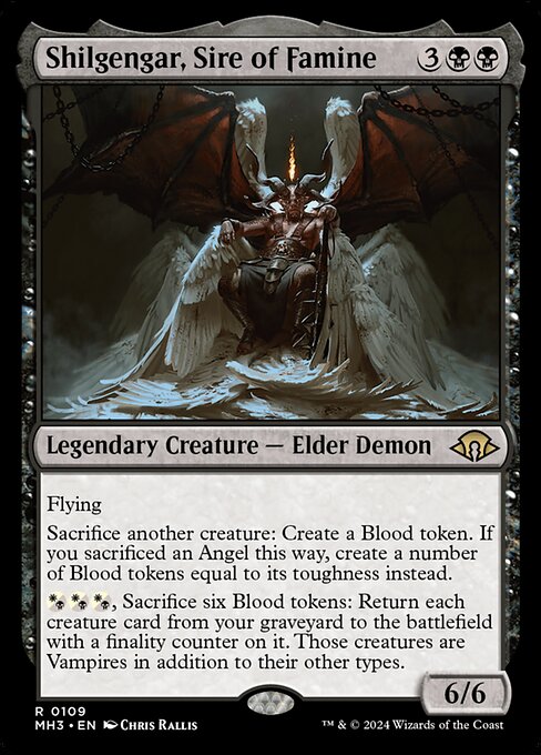 Shilgengar, Sire of Famine (MH3 109) [Modern Horizons 3]