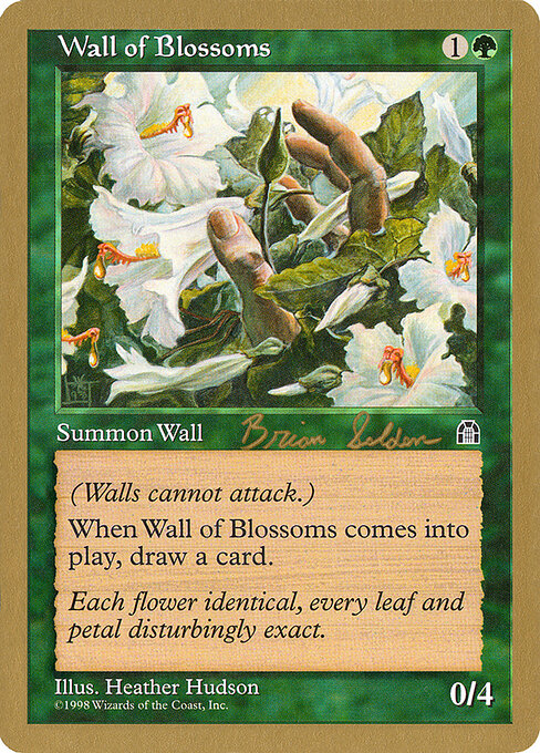 Wall of Blossoms (WC98 bs125) [World Championship Decks 1998]