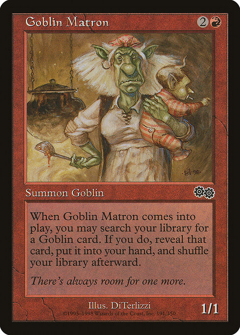Goblin Matron (USG 191) [Urza's Saga]