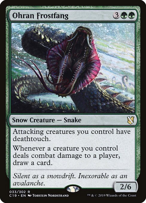 Ohran Frostfang (C19 33) [Commander 2019]