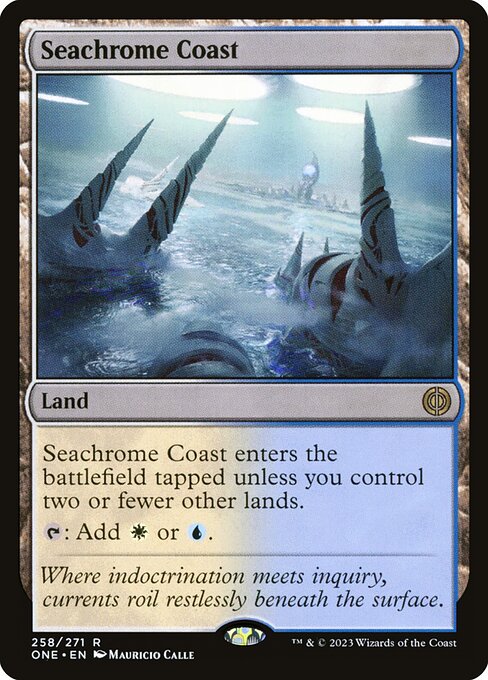 Seachrome Coast (ONE 258) [Phyrexia: All Will Be One]