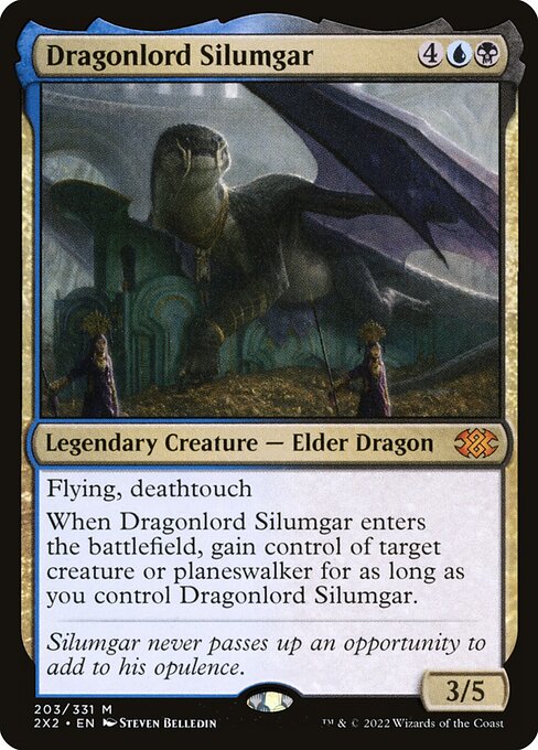 Dragonlord Silumgar (2X2 203) [Double Masters 2022]