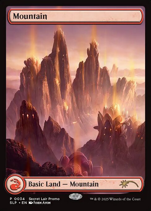 Mountain (SLP 34) [Secret Lair Promo]
