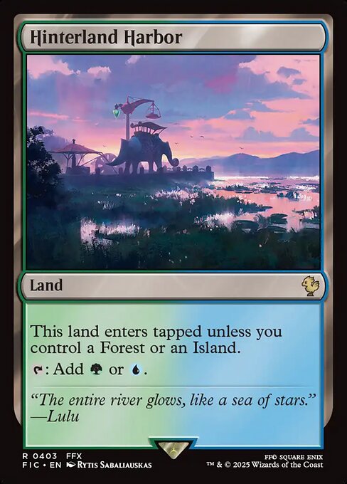 Hinterland Harbor (FIC 403) [Final Fantasy Commander]