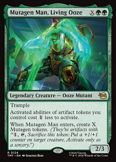 Mutagen Man, Living Ooze (TMT 124) [Teenage Mutant Ninja Turtles]