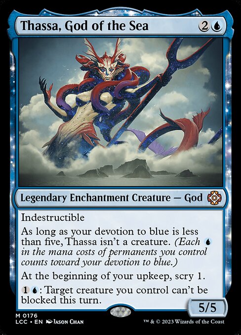 Thassa, God of the Sea (LCC 176) [The Lost Caverns of Ixalan Commander]