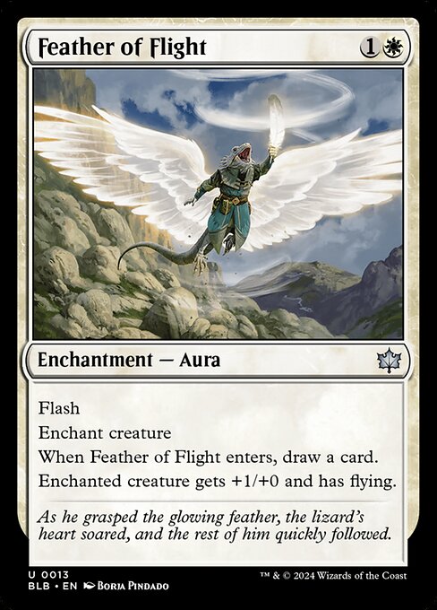 Feather of Flight (BLB 13) [Bloomburrow]