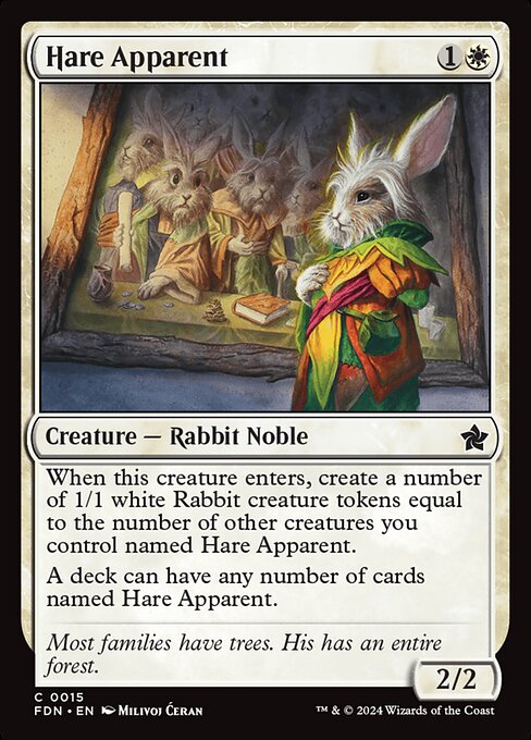 Hare Apparent (FDN 15) [Foundations]