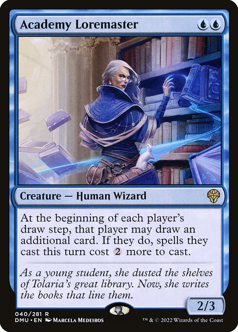 Academy Loremaster (DMU 40) [Dominaria United]
