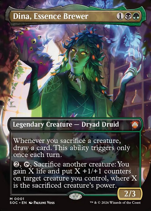 Dina, Essence Brewer (SOC 1) [Secrets of Strixhaven Commander]