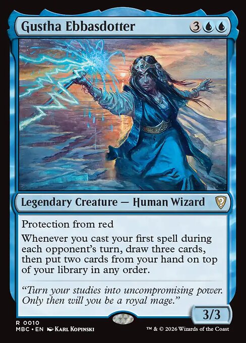 Gustha Ebbasdotter (MBC 10) [Mystery Booster Commander Edition]