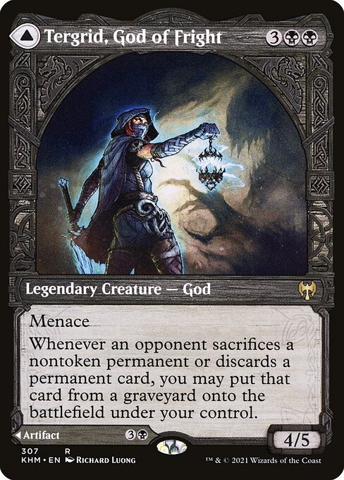 Tergrid, God of Fright // Tergrid's Lantern (Showcase) (KHM 307) [Kaldheim]