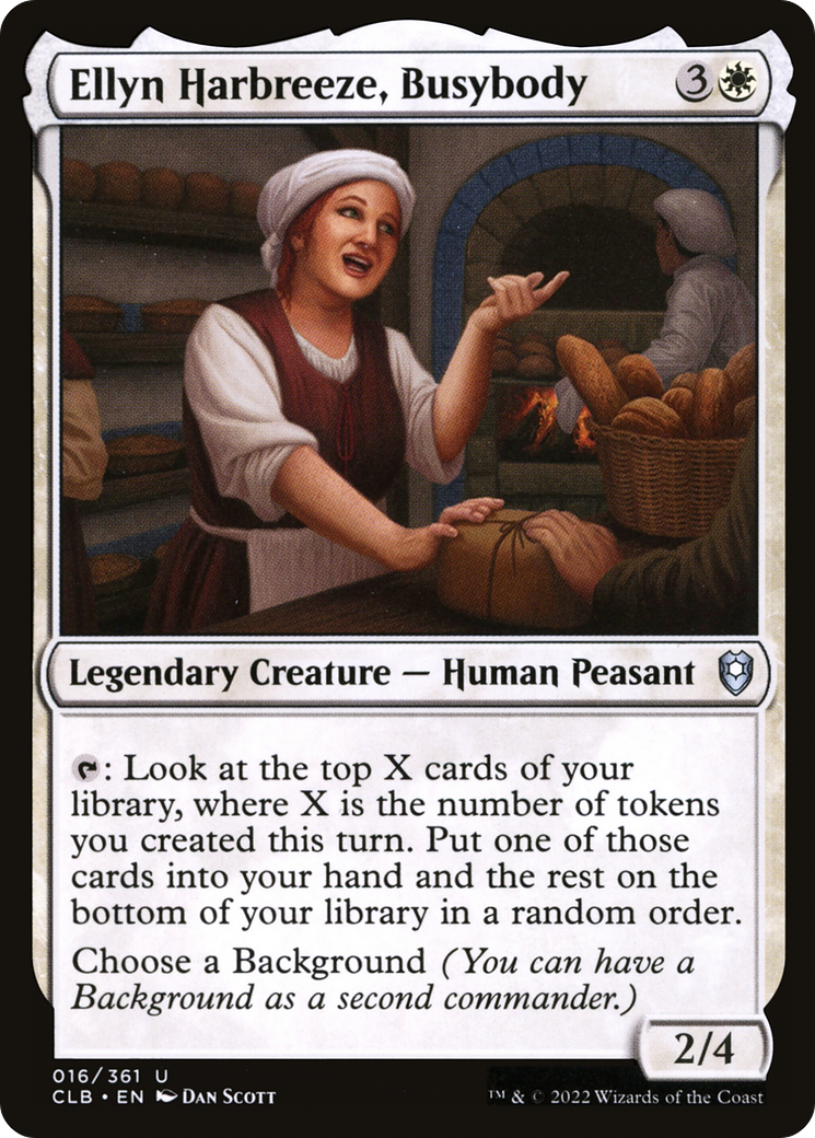 Ellyn Harbreeze, Busybody [Commander Legends: Battle for Baldur's Gate]