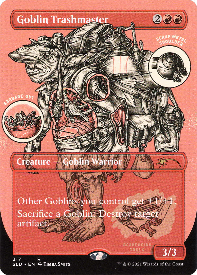 Goblin Trashmaster (Borderless) [Secret Lair Drop Series]