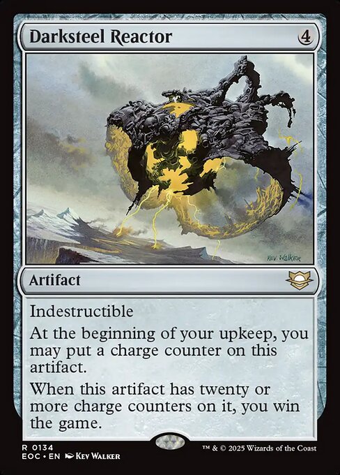 Darksteel Reactor (EOC 134) [Edge of Eternities Commander]