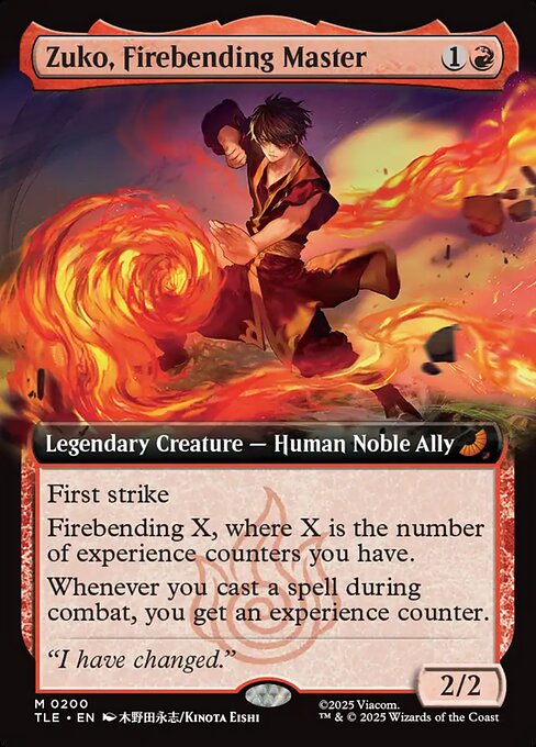Zuko, Firebending Master (TLE 200) [Avatar: The Last Airbender Eternal]