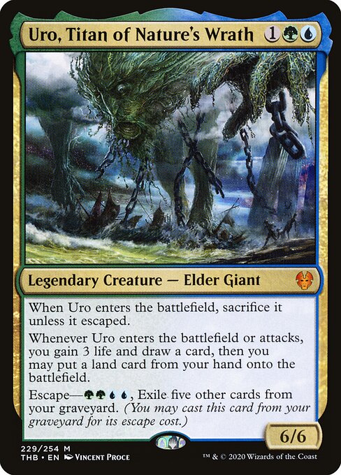 Uro, Titan of Nature's Wrath (THB 229) [Theros Beyond Death]