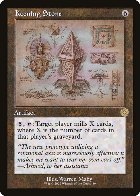 Keening Stone (BRR 89) [The Brothers' War Retro Artifacts]