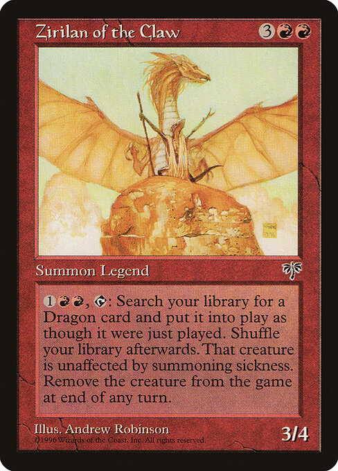 Zirilan of the Claw (MIR 204) [Mirage]