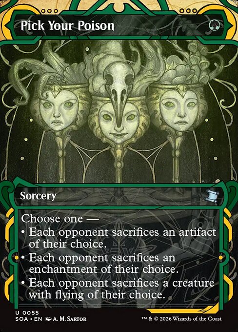 Pick Your Poison (SOA 55) [Secrets of Strixhaven Mystical Archive]